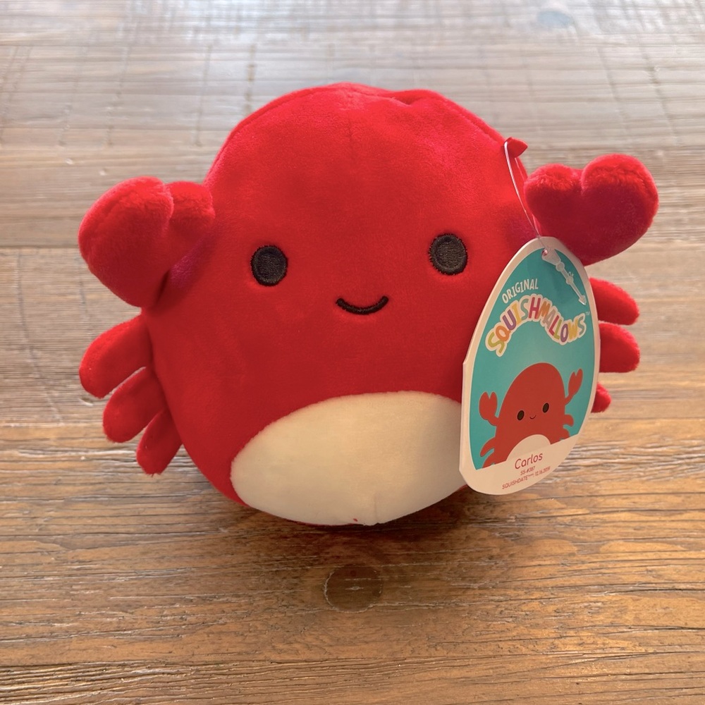 Squishmallows Kellytoy Carlos The Crab
